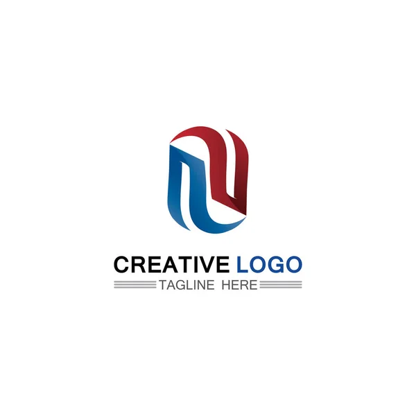 Logo Logo Společnost Logo Podnikání Písmeno Počáteční Design Vektor Písmeno — Stockový vektor