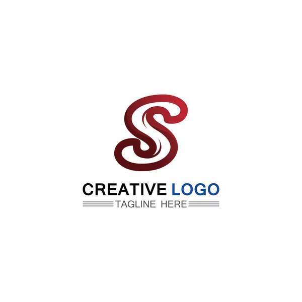 Unternehmen Brief Logo Design Vektor — Stockvektor