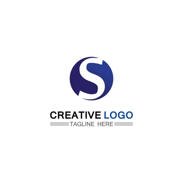 Unternehmen Brief Logo Design Vektor — Stockvektor