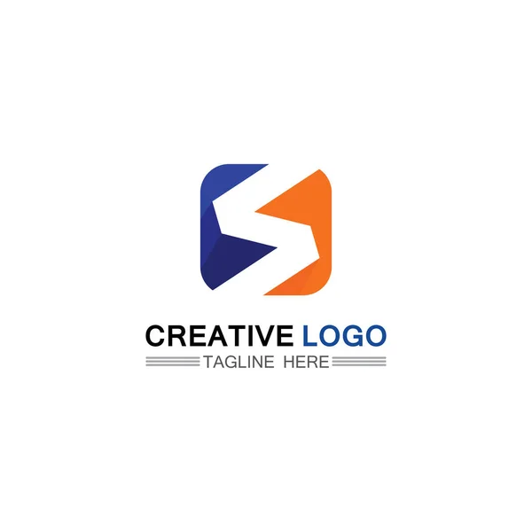 Business Corporate Letter Logo Ontwerp Vector — Stockvector