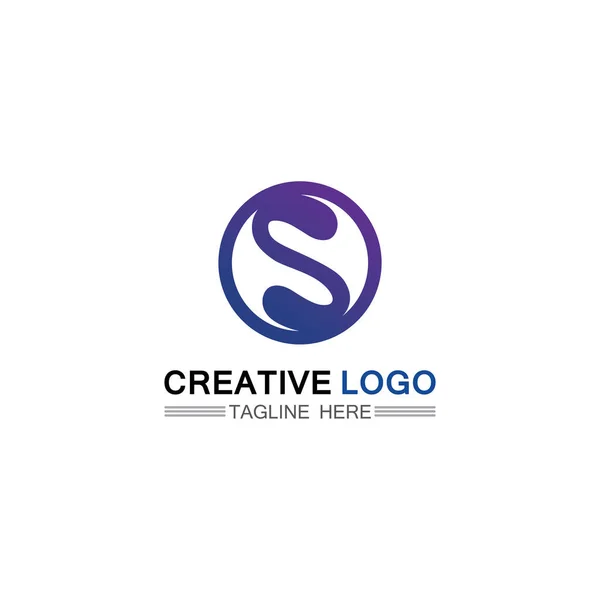 Unternehmen Brief Logo Design Vektor — Stockvektor