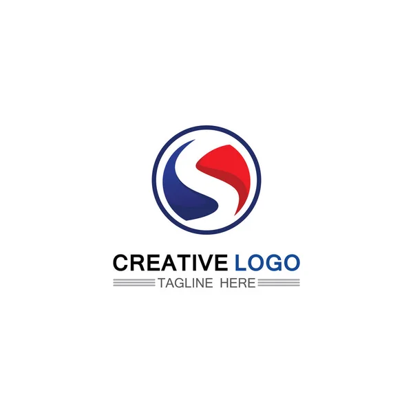 Business Corporate Letter Logo Ontwerp Vector — Stockvector