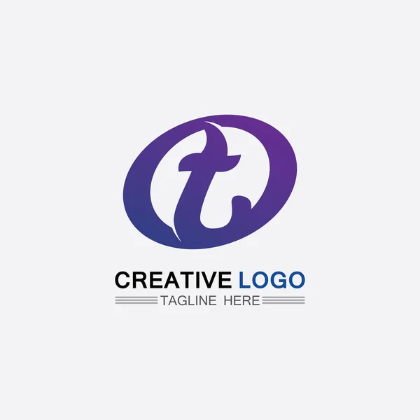 Letra Logotipo Vector Fuente Alfabeto Diseño Icono — Vector de stock