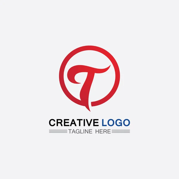 Lettera Logo Vettoriale Font Alfabeto Design Icona — Vettoriale Stock