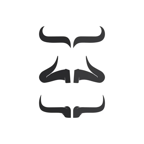 Бычья Голова Буйвола Корова Вектор Логотипа Животного Талисмана Буйвола Спортивного — стоковый вектор