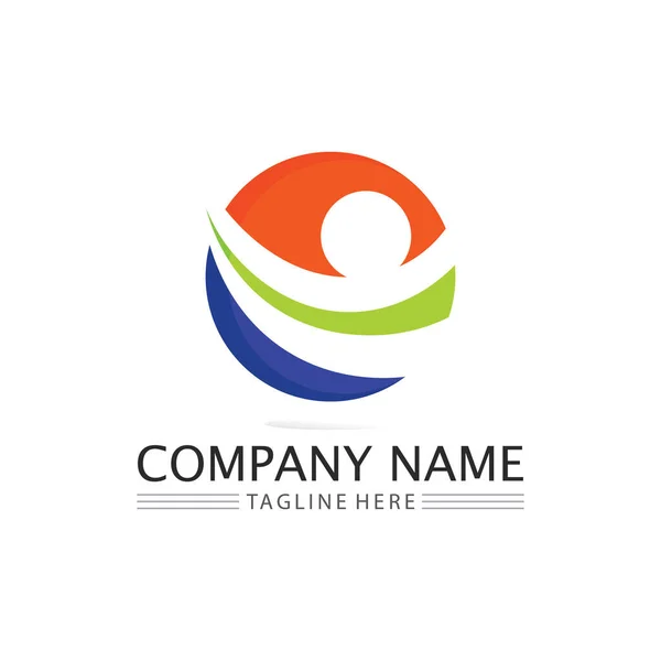 Succes Λογότυπο Ομάδα Εργασίας Εμπορικό Σήμα Και Επιχειρηματικό Λογότυπο Διανυσματική — Διανυσματικό Αρχείο