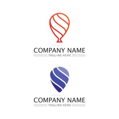 Balon ve balon. Uçan vektör şenlik balonları. Tatil için parlak balonlar.