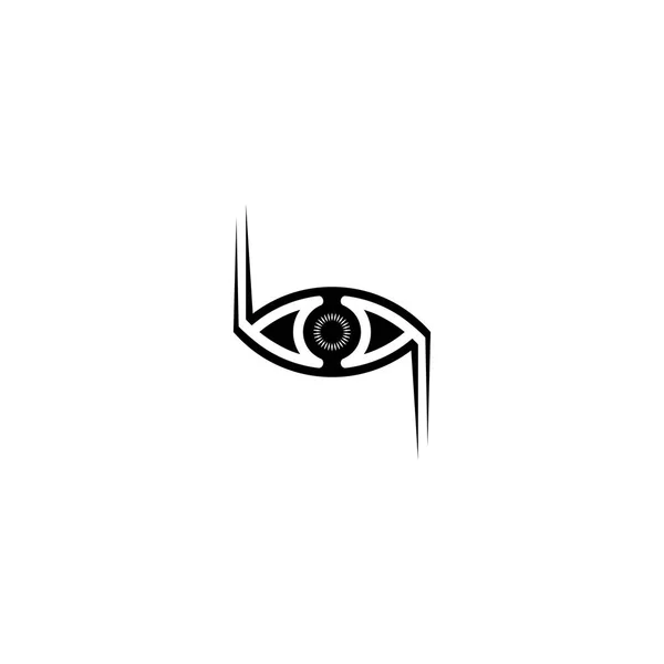 Icono Del Ojo Diseño Visión Logo Signo Aislado Vector Símbolo — Vector de stock