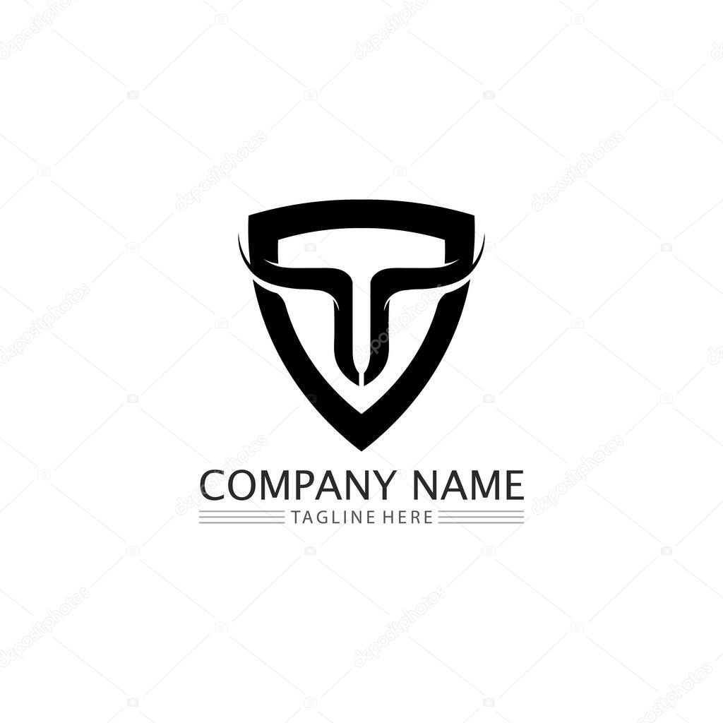 Bull buffalo head cow animal  mascot logo design vector for sport horn buffalo animal mammals head logo wild matador