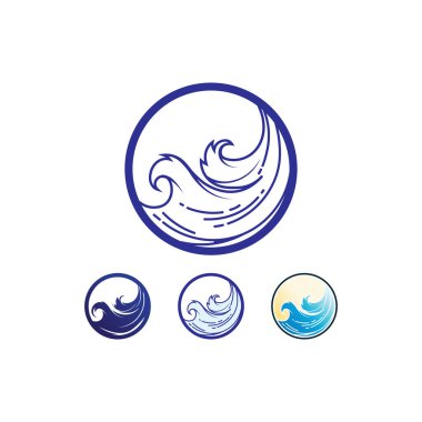 su damlası Logo Şablonu vektör çizimi tasarımı