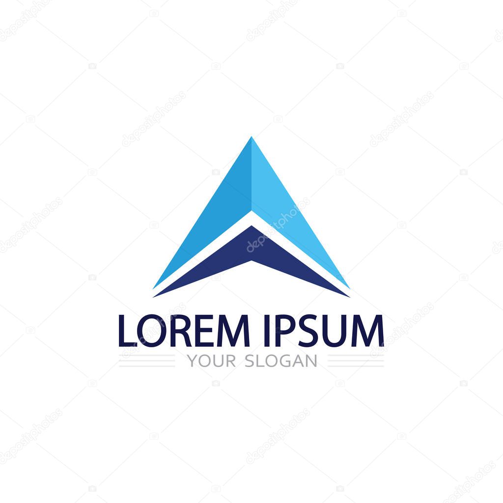 Fast Motion Arrow Vector Logo Design for Digital Service and Express Delivery Company