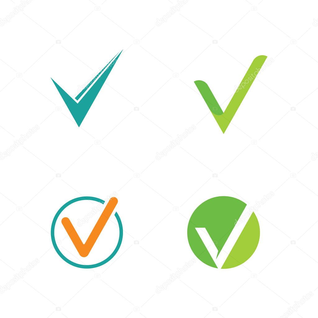 Simple Check Icon Vector for Quality Assurance and Authentic Product Approval