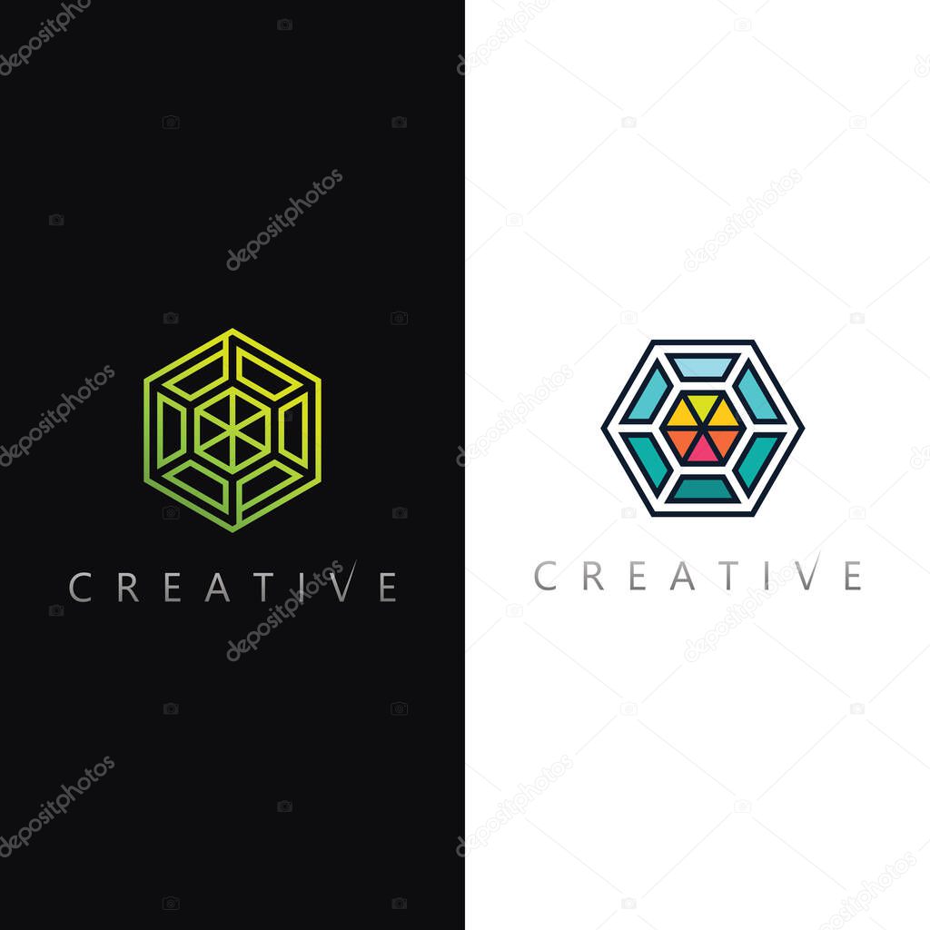Elegant Diamond Gemstone Vector Logo Design for Luxury Jewelry and Premium Beauty Brand