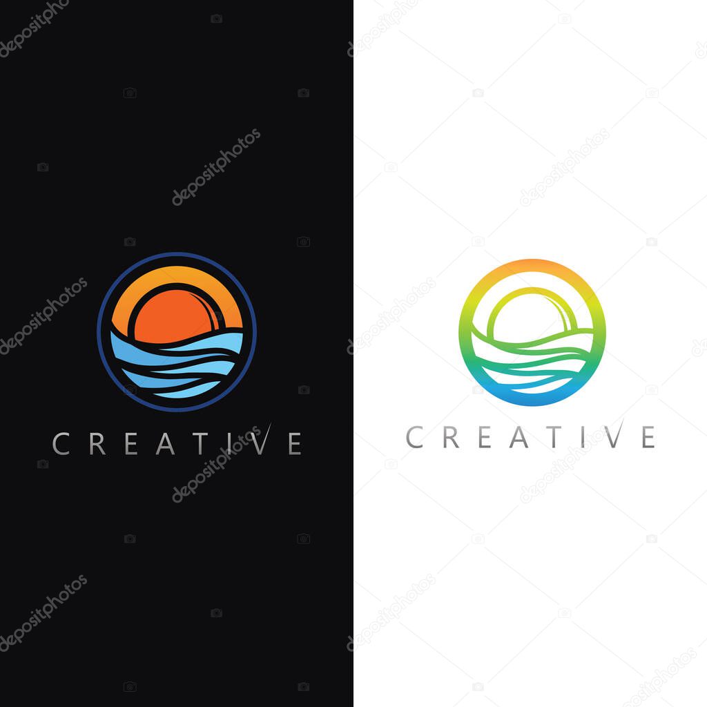 Wave Vector Logo Design for Modern Branding and Creative Business