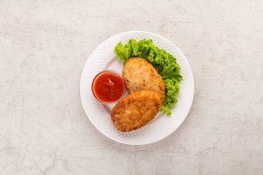 Kiev usulü tavuk pirzolası.