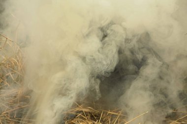 Duman ve ateş bulutları