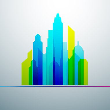 şehir manzarası vektör