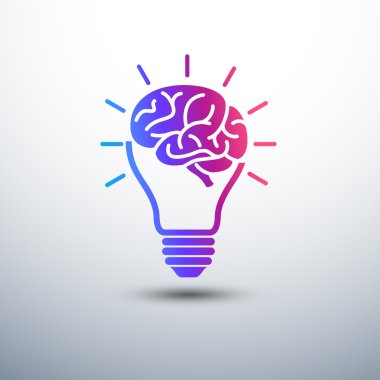 beyin fikir vektör