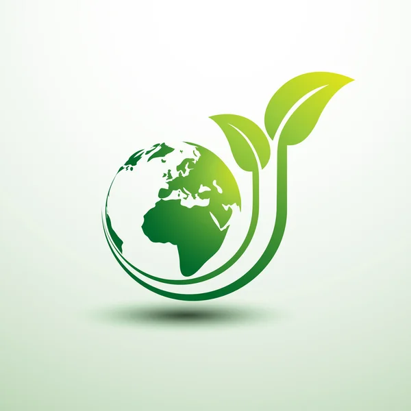 Vecteur de terre verte — Image vectorielle