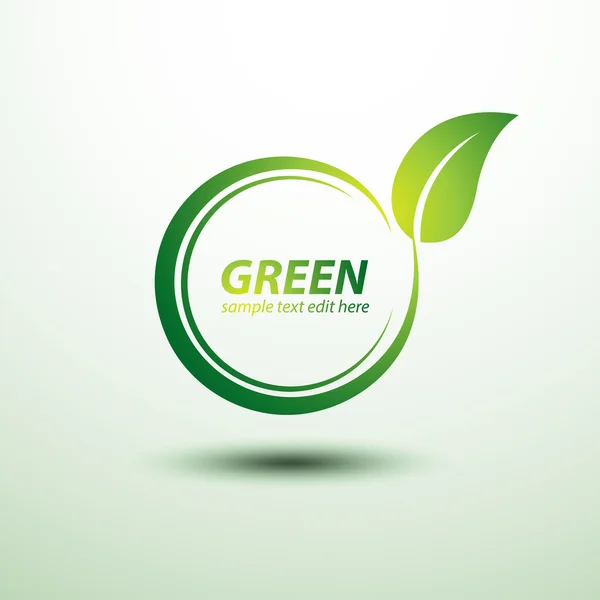 Concepto etiquetas verdes — Archivo Imágenes Vectoriales