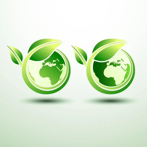 Green-World-Konzept — Stockvektor