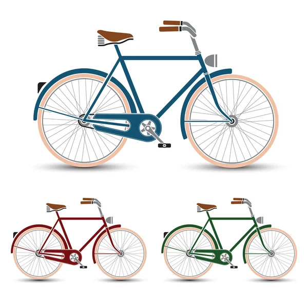 Bicicletas símbolo vector — Vector de stock