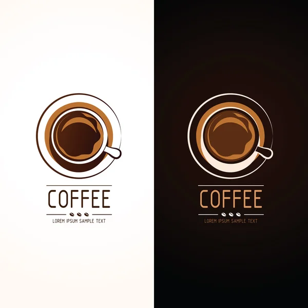 Vector de taza de café — Vector de stock