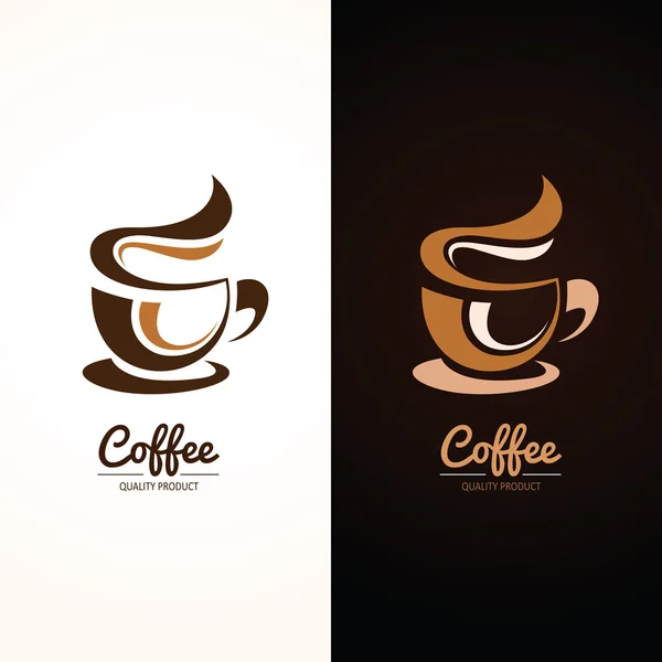 Koffiecup Vector — Stockvector