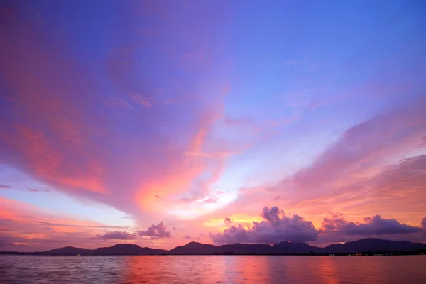 Небо после заката — стоковое фото