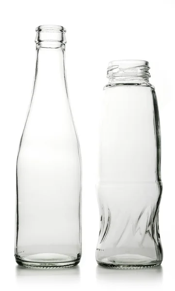 Glazen fles — Stockfoto