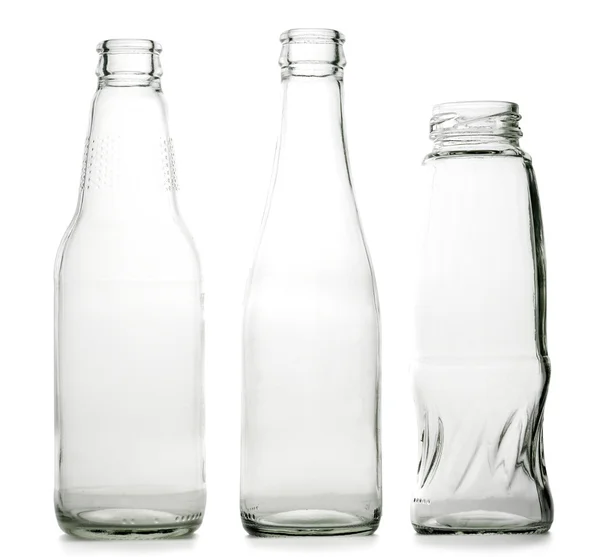 Glasflaske - Stock-foto