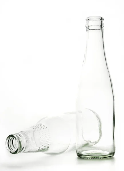 Affald glasflaske - Stock-foto