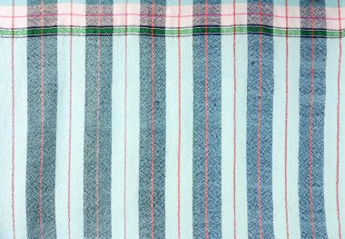 Mavi Çizgili Kumaş doku