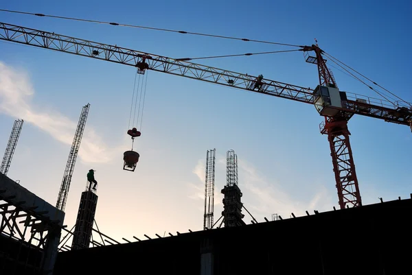 Grua de construção1 — Fotografia de Stock