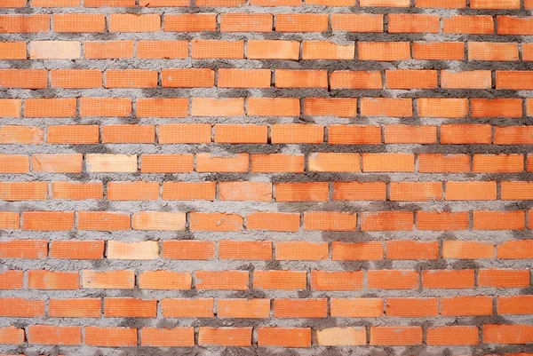 Clay brick wall — Stock Photo, Image