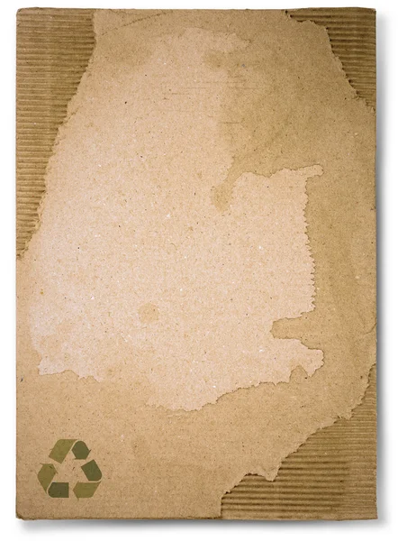 Eski kağıt karton — Stok fotoğraf