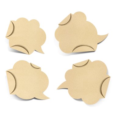 Kağıt kabarcık konuşma