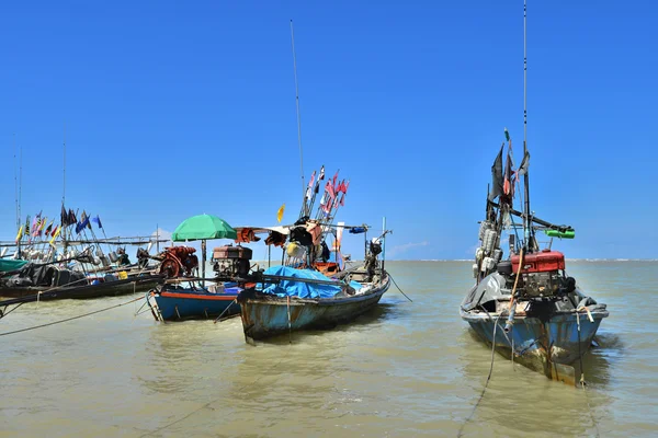 Длиннохвостые лодки Таиланда — стоковое фото