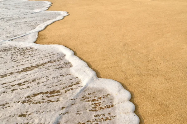 Sandstruktur am Strand — Stockfoto