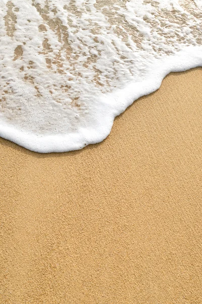 Wellensand am Strand — Stockfoto