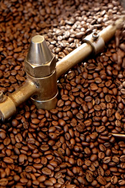 コーヒー豆のロースター — ストック写真