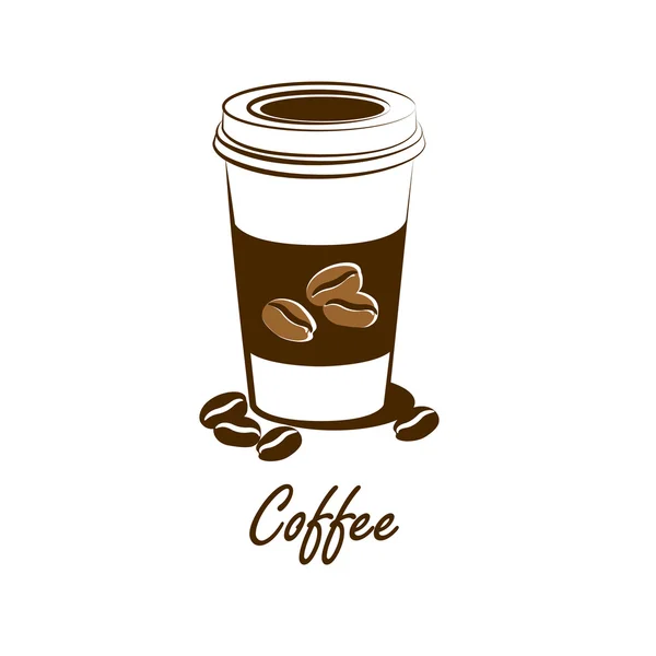 Vector de taza de café — Vector de stock