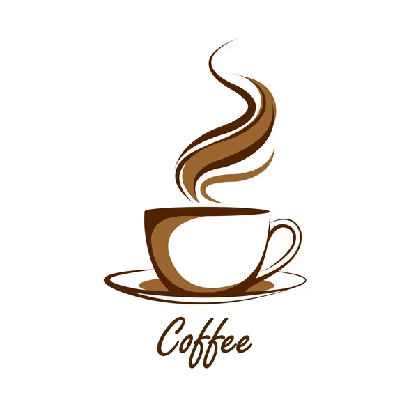 Kahve fincanı vektörü — Stok Vektör