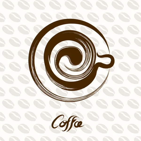 Вектор чашки кофе — стоковый вектор