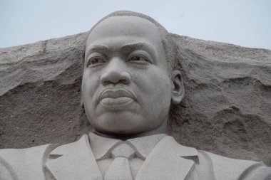 Dr. Martin Luther King Jr. Anıt Yüzü.