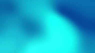 Yumuşak sıvı akışı ve rahatlatıcı görsel atmosferi olan zarif mavi gradyan animasyonu