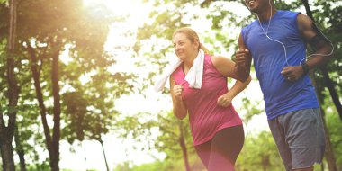 Açık havada sportif çifte