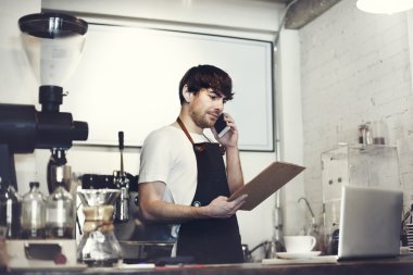 Barista Cafe kahve yapma