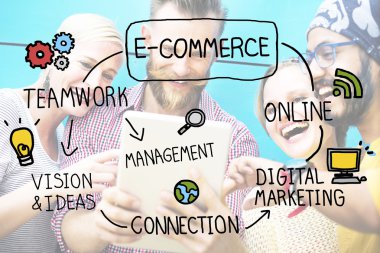E-ticaret fikirler çözümleme iletişim kavramı