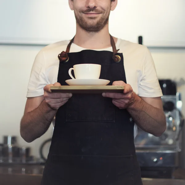 Így kávé Barista kávézó — Stock Fotó